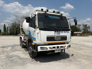 FAW THAILAND mixer 336แรงม้า รถบรรทุก 10ล้อ โม่ผสมปูน ปี2013