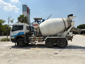 FAW THAILAND mixer 336แรงม้า รถบรรทุก 10ล้อ โม่ผสมปูน ปี2013