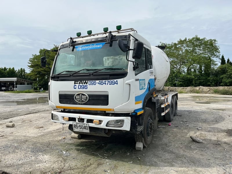 FAW THAILAND mixer 336แรงม้า รถบรรทุก 10ล้อ โม่ผสมปูน ปี2013 FAW THAILAND mixer 336แรงม้า รถบรรทุก 10ล้อ โม่ผสมปูน ปี2013