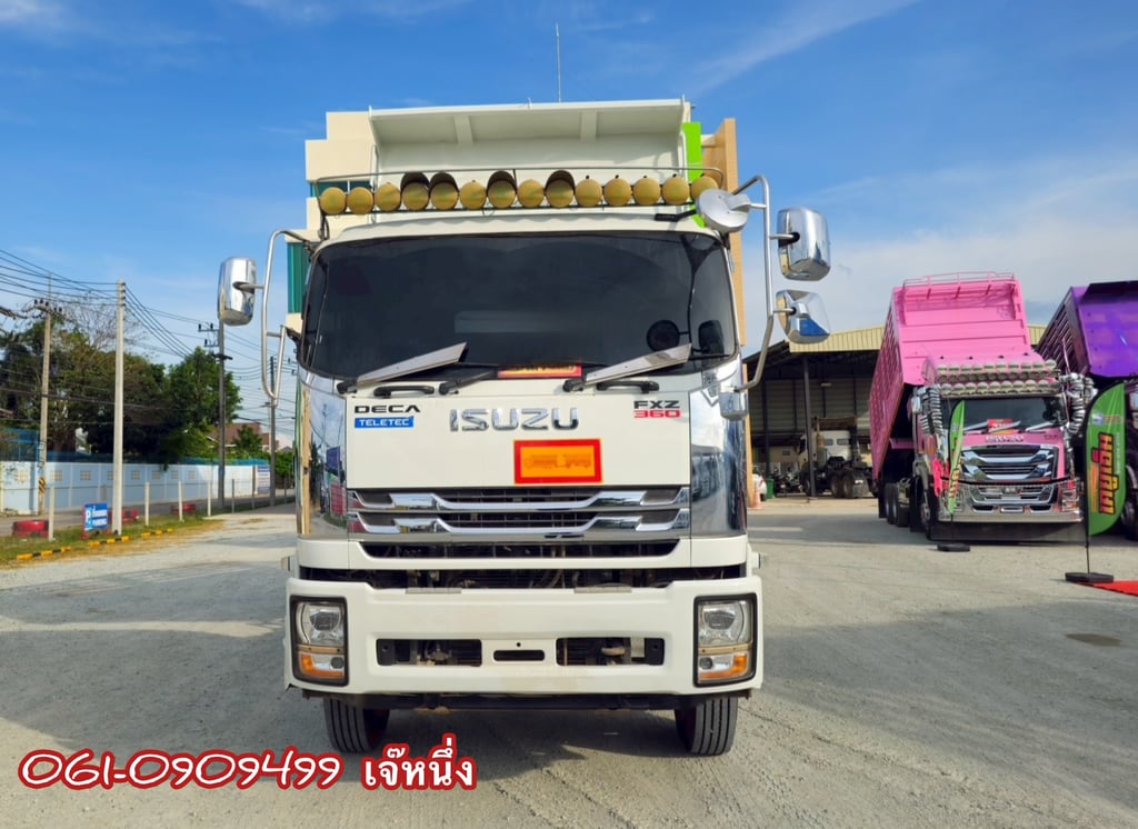 🔥ลดให้สุด หยุดไม่อยู่🔥 สิบล้อดั้มพ์ ISUZU FXZ  360 แรงม้า ปี 2565 (9575)