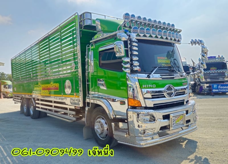 สิบล้อกระบะคอก HINO FL8J 260 แรงม้า ปี 2566 (5115) สิบล้อกระบะคอก HINO FL8J 260 แรงม้า ปี 2566 (5115)