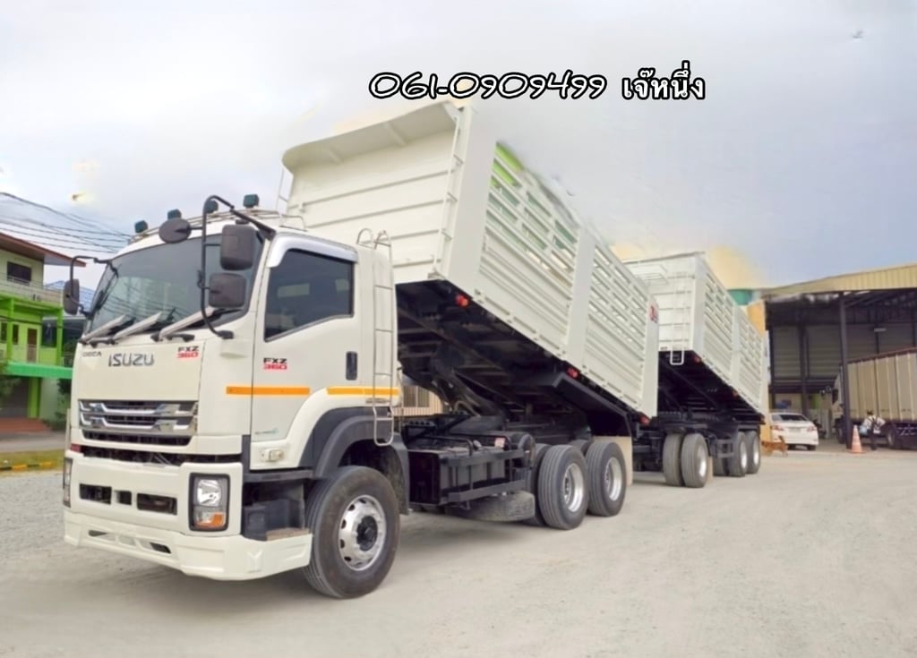 🔥ด่วน!! วันสุดท้าย‼️ สิบล้อดั้มพ์พ่วง Isuzu Fxz 360 แรงม้า อู่สามมิตร ปี 65 (3843) 🔥ด่วน!! วันสุดท้าย‼️ สิบล้อดั้มพ์พ่วง Isuzu Fxz 360 แรงม้า อู่สามมิตร ปี 65 (3843)