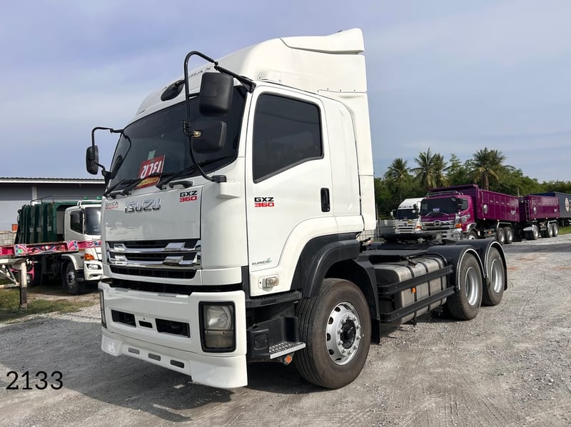 🔥ของดีมีคันเดียว สาวก 360  แรงจัด ประหยัดจริง‼️  สิบล้อหัวลาก ISUZU GXZ  360 แรงม้า ปี 64 (2133