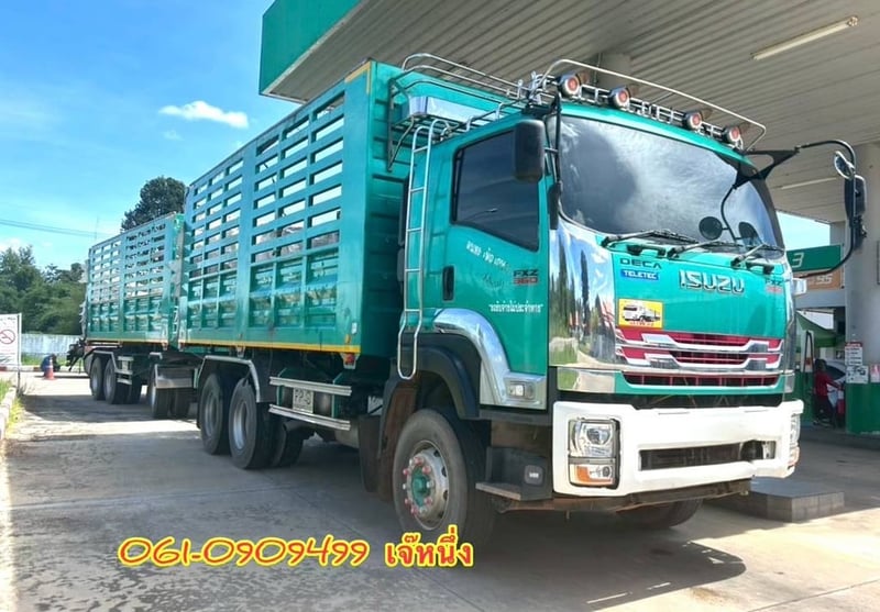 สิบล้อดั้มพ์พ่วง Isuzu Fxz  360 แรงม้า ปี 2566 (4795)