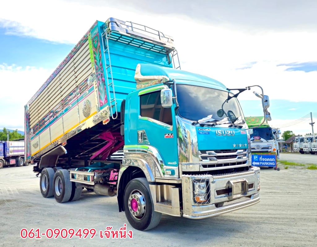 ทุนไม่พอ!! เราช่วยได้🔥🔥 สิบล้อดั้มพ์เดี่ยว Isuzu Fxz 360 แรงม้า ปี 2566 (8073)