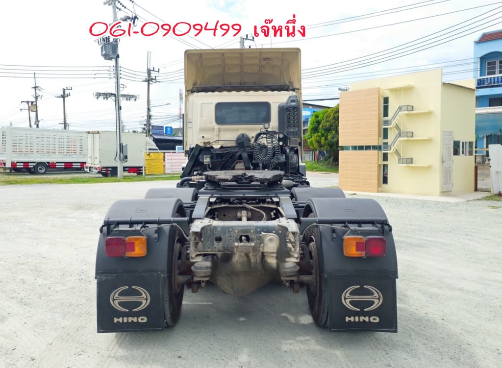 ‼️ มีระบบเป่าปูนผง  สิบล้อหัวลาก Hino Victor  344 แรงม้า ปี 66 (6448)