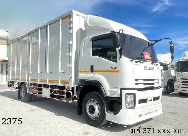 🔥 หกล้อตู้ FTR มีลิฟต์ท้าย ☎️สนใจโทร. 061-0909499  👉หกล้อสิบบาน ISUZU FTR 240 แรงม้า ปี 2565 (5322)