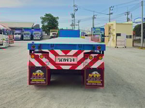 หางพื้นเรียบสามเพลา อู่ ST ปี 2558 (8932)