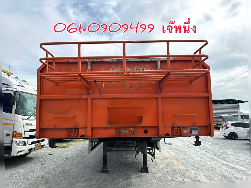 หางพื้นเรียบสามเพลา อู่ สามมิตร ปี 2565 (6080) หางพื้นเรียบสามเพลา อู่ สามมิตร ปี 2565 (6080)