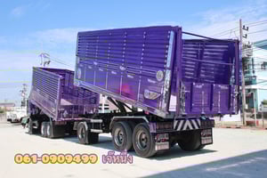 สิบล้อดั้มพ์พ่วง ISUZU FXZ 360 แรงม้า ปี 54 ลูกปี 55 (9033,2502)