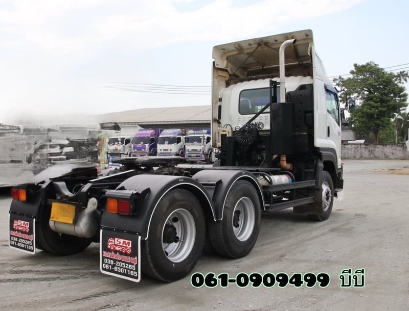 ISUZU GXZ 360แรงม้า รถบรรทุก หัวลาก 10ล้อ หัวลาก เฉพาะหัว ปี2017 เลขไมล์น้อยกว่า 500,000 กม.