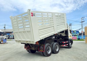 🔥 ไมล์ 9 หมื่นโล 👉สิบล้อดั้มพ์ Hino FM1A  344 แรงม้า ปี 2566 (7371)