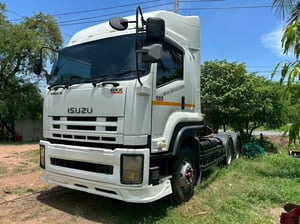 🔥หัวลาก Isuzu Gxz 360 ☎️โทรเลยตอนนี้ 061-0909499   สิบล้อหัวลาก ISUZU GXZ 360 แรงม้า ปี 56 (2632) 