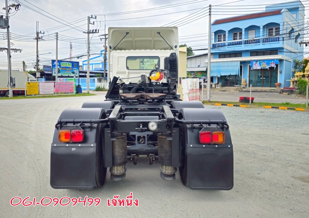 🔥ซื้อคู่หัวหางช่วยดาวน์ 120,000 บาท  หัวลากเสริมคานหน้า ลงเล่มแล้ว Hino FG8J 260 แรงม้า ปี 62 (2335)