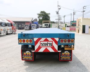 หางพื้นเรียบสามเพลา อู่ สหะกิจ ปี 2561 (5341)