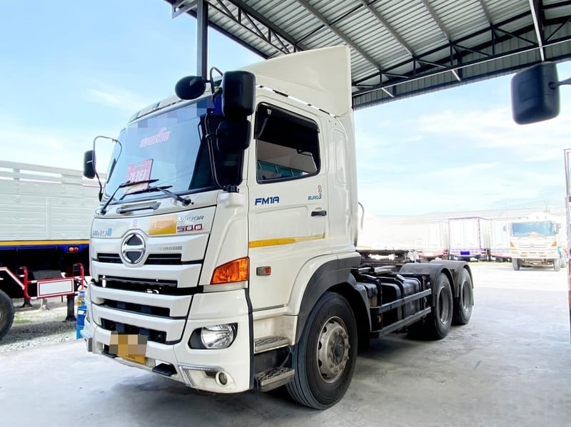 🔥 ขายตัด! ใครช้าคือพลาด ☎️สนใจโทร. 061-0909499  👉สิบล้อหัวลาก Hino Victor  344 แรงม้า ปี 66 (2354)