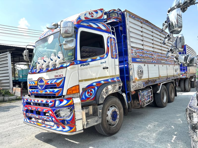 💥ซื้อตอนนี้คุ้มที่สุดแล้ว บรรทุก 30ตัน‼️  สิบล้อดั้มพ์เกษตรแม่ลูก HINO FM1A 344 แรงม้า ปี 2561 (3362,3363)