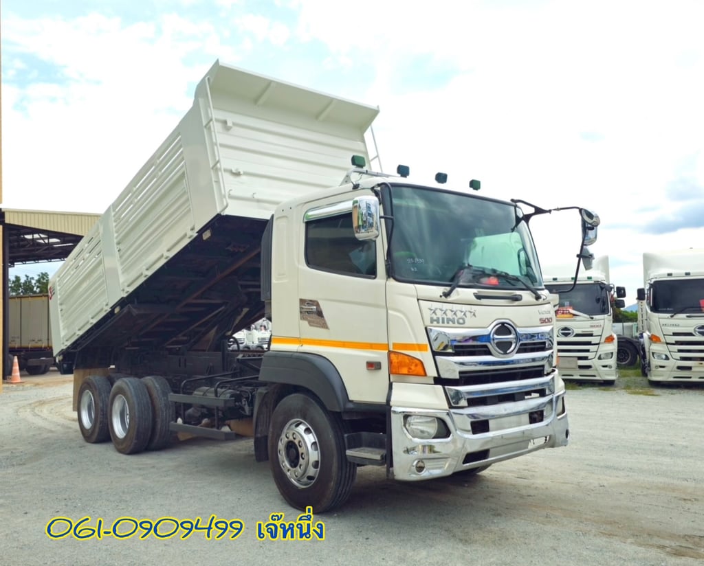 🌟โปรช่วยดาวน์ 6% ของราคารถ สิบล้อดั้มพ์ Hino Victor 344 แรงม้า ปี 2560 (2539) 🌟โปรช่วยดาวน์ 6% ของราคารถ สิบล้อดั้มพ์ Hino Victor 344 แรงม้า ปี 2560 (2539)