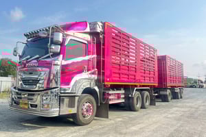 สิบล้อดั้มพ์พ่วง ISUZU FXZ  360 แรงม้า ปี 65 (2591)