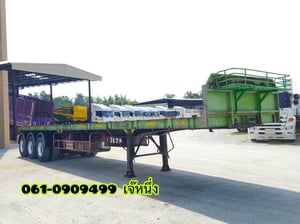 หางพื้นเรียบสามเพลา อู่ พานทอง ปี 2558 (7339) หางพื้นเรียบสามเพลา อู่ พานทอง ปี 2558 (7339)