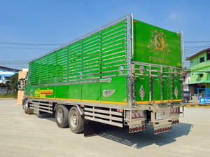 👉สิบล้อกระบะคอก HINO FL8J 260 แรงม้า ปี 2566 (5115)