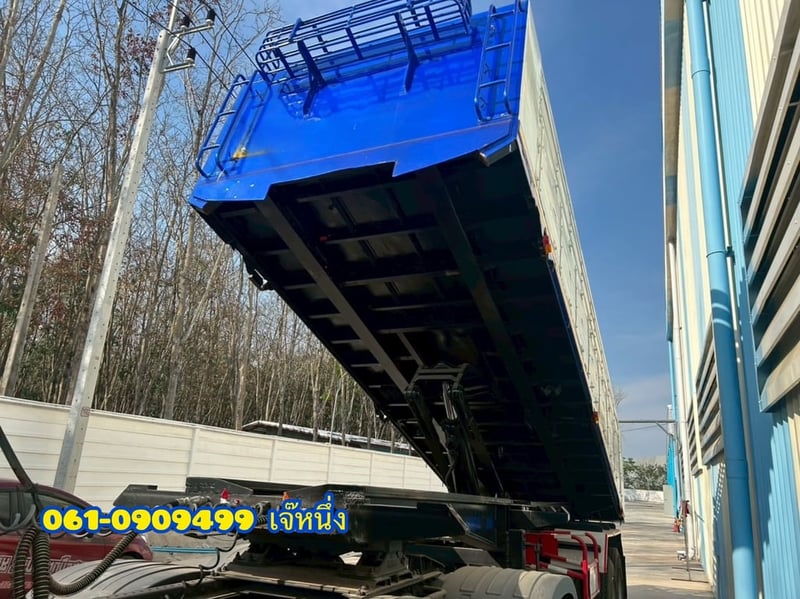 🚛 คุ้มสองต่อ โปร 2 เด้ง!🔥 หางเซมิดั้มพ์สองเพลา อู่ BPT ปี 2558 (5865)