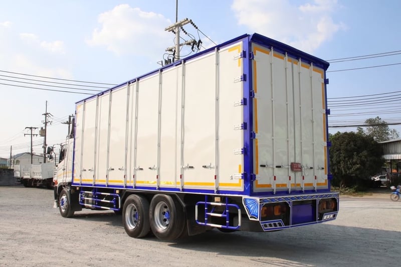 👉สิบล้อตู้สิบบาน เพลายกล้อได้  Hino FG8J 240 แรง ปี 65 (4820)