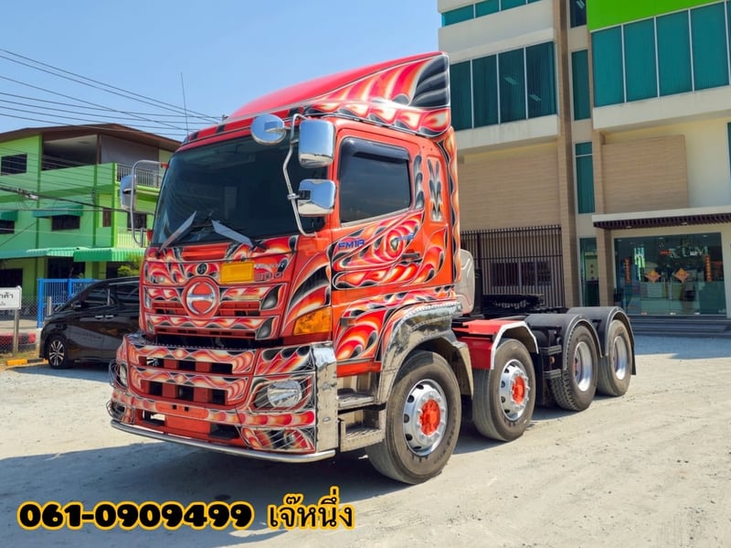 ด่วน‼️VายตัดSาคาพิเศษ สิบสองล้อหัวลาก Hino Victor  344 แรงม้า ปี 66 (9078)