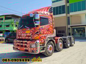 ด่วน‼️VายตัดSาคาพิเศษ สิบสองล้อหัวลาก Hino Victor  344 แรงม้า ปี 66 (9078)