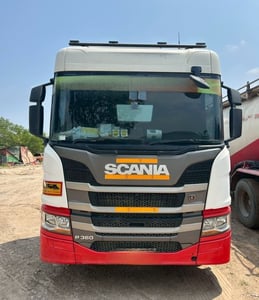 สิบล้อหัวลากเพลาเดียวยกล้อ Scania P360 แรงม้า ปี 63 (5875) สิบล้อหัวลากเพลาเดียวยกล้อ Scania P360 แรงม้า ปี 63 (5875)