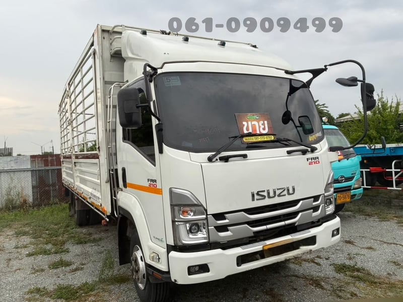 หกล้อกระบะคอก ISUZU FRR 210 แรง ปี 2566 (9091)