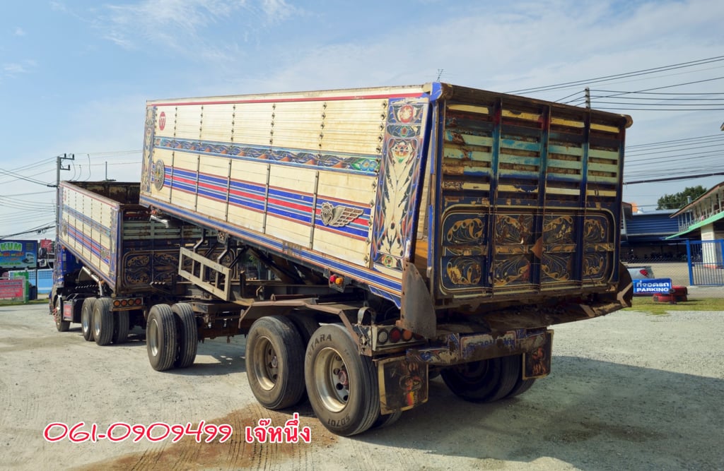 🔥โปรช่วยดาวน์ สิบล้อดั้มพ์พ่วง Hino Victor 344 แรงม้า ปี 60 (0063) 🔥โปรช่วยดาวน์ สิบล้อดั้มพ์พ่วง Hino Victor 344 แรงม้า ปี 60 (0063)