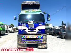 🚛 คุ้มสองต่อ โปร 2 เด้ง!🔥 12 ล้อดั้มพ์ ISUZU FYH 360 แรงม้า ปี 57 (8189,8190)