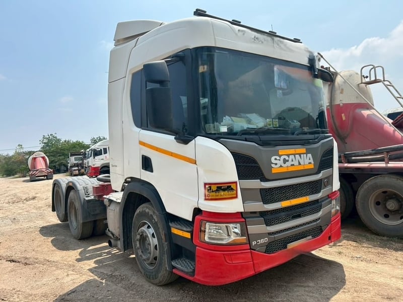 สิบล้อหัวลากเพลาเดียวยกล้อ Scania P360 แรงม้า ปี 63 (5875) สิบล้อหัวลากเพลาเดียวยกล้อ Scania P360 แรงม้า ปี 63 (5875)