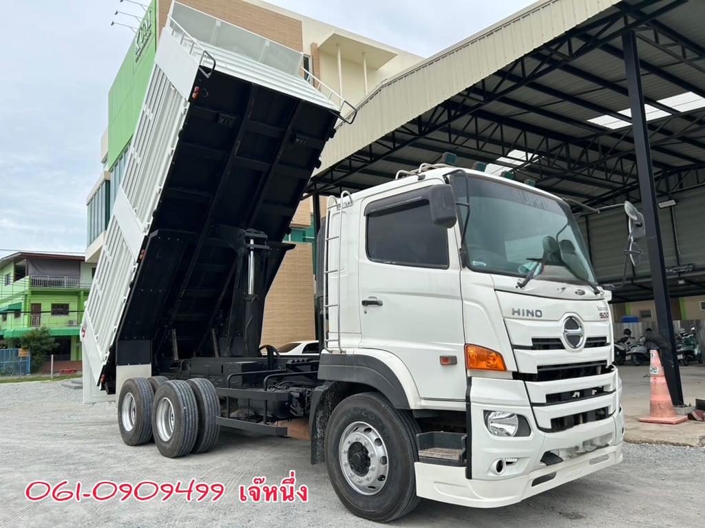 สิบล้อดั้มพ์ Hino FM1A 344 แรงม้า ปี 2566 (1506) สิบล้อดั้มพ์ Hino FM1A 344 แรงม้า ปี 2566 (1506)