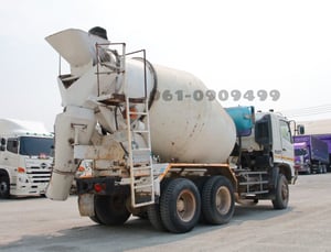 🔥ใครหาอยู่ก็อย่าช้า🔥 โทร.มาเลยตอนนี้ 061-0909499   สิบล้อโม่ปูน HINO FM1A  330 แรง ปี 56  ✔️โม่ 7 คิว LIEBHERR (9081)