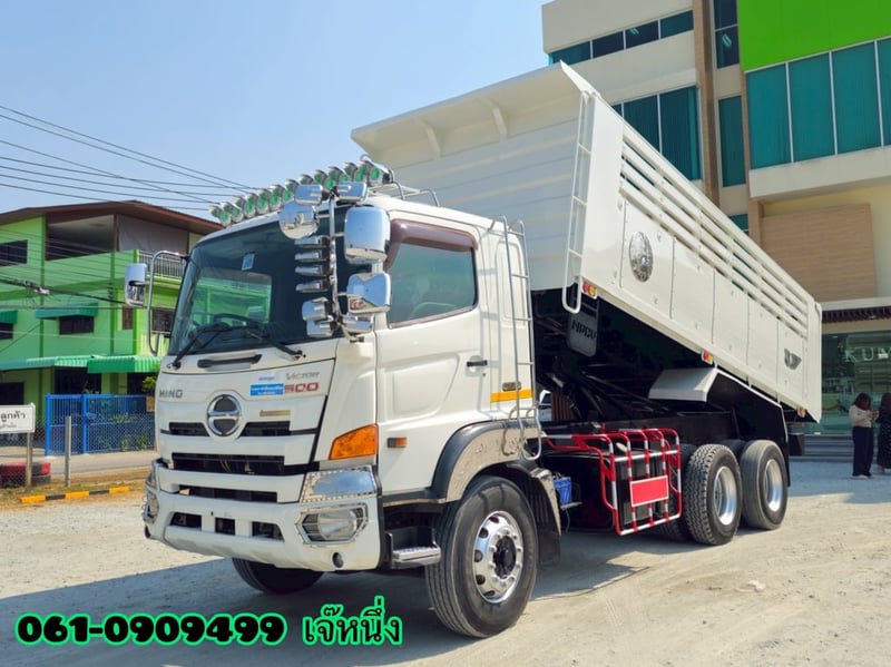 สิบล้อดั้มพ์ Hino FM1A 344 แรงม้า ปี 2559 (5045) สิบล้อดั้มพ์ Hino FM1A 344 แรงม้า ปี 2559 (5045)