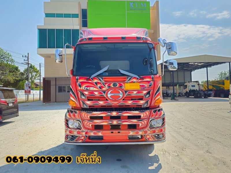 ด่วน‼️VายตัดSาคาพิเศษ สิบสองล้อหัวลาก Hino Victor  344 แรงม้า ปี 66 (9078)