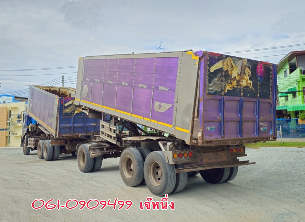 🔥จองวันนี้อีก 2 เดือนค่อยรับรถก็ได้ สิบล้อดั้มพ์พ่วง Isuzu Fxz  360 แรงม้า ปี 2565 (2868)