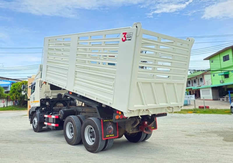 สิบล้อดั้มพ์ Hino FM1A  344 แรงม้า ปี 2566 (7371)