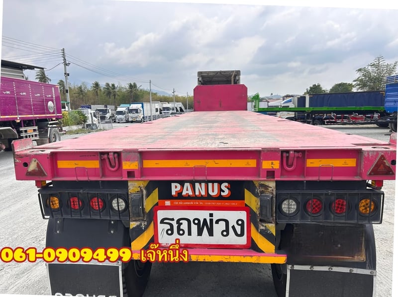 หางพื้นเรียบสามเพลา อู่ พนัส ปี 2565 (2254)