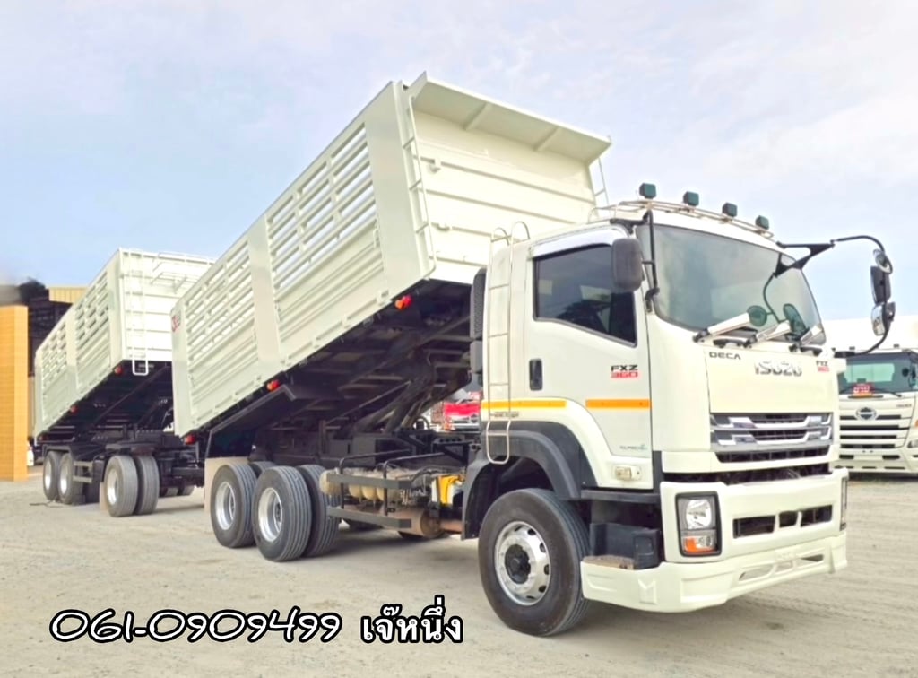 🔥ด่วน!! วันสุดท้าย‼️ สิบล้อดั้มพ์พ่วง Isuzu Fxz 360 แรงม้า อู่สามมิตร ปี 65 (3843) 🔥ด่วน!! วันสุดท้าย‼️ สิบล้อดั้มพ์พ่วง Isuzu Fxz 360 แรงม้า อู่สามมิตร ปี 65 (3843)