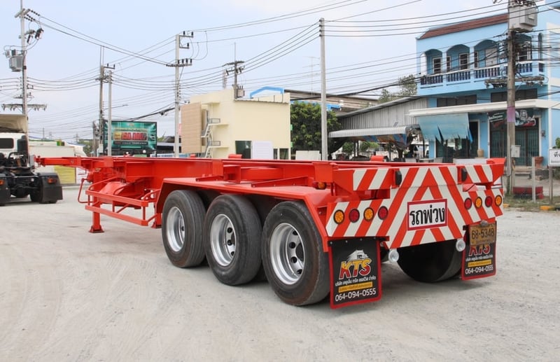 หางก้างสามเพลา อู่ สามมิตร ปี 2560 (5348) Sาคา 400,000 บาท  ➖➖➖➖➖➖➖➖   📞สนใจโทร. 061-0909499 เจ๊หนึ่ง ** ขอเน้นโทรนะคะ ** . #รถบรรทุกมือสอง #รถบรรทุก #สิบล้อหัวลาก  #หางพื้นเรียบ #หางก้างสามเพลามือสอง 