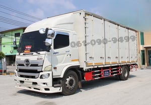 หกล้อตู้ Hino Victor มีคันเดียว‼️  ☎️โทร.เลย 061-0909499  หกล้อสิบบาน HINO FG8J  240 แรงม้า ปี 2561 (4378)