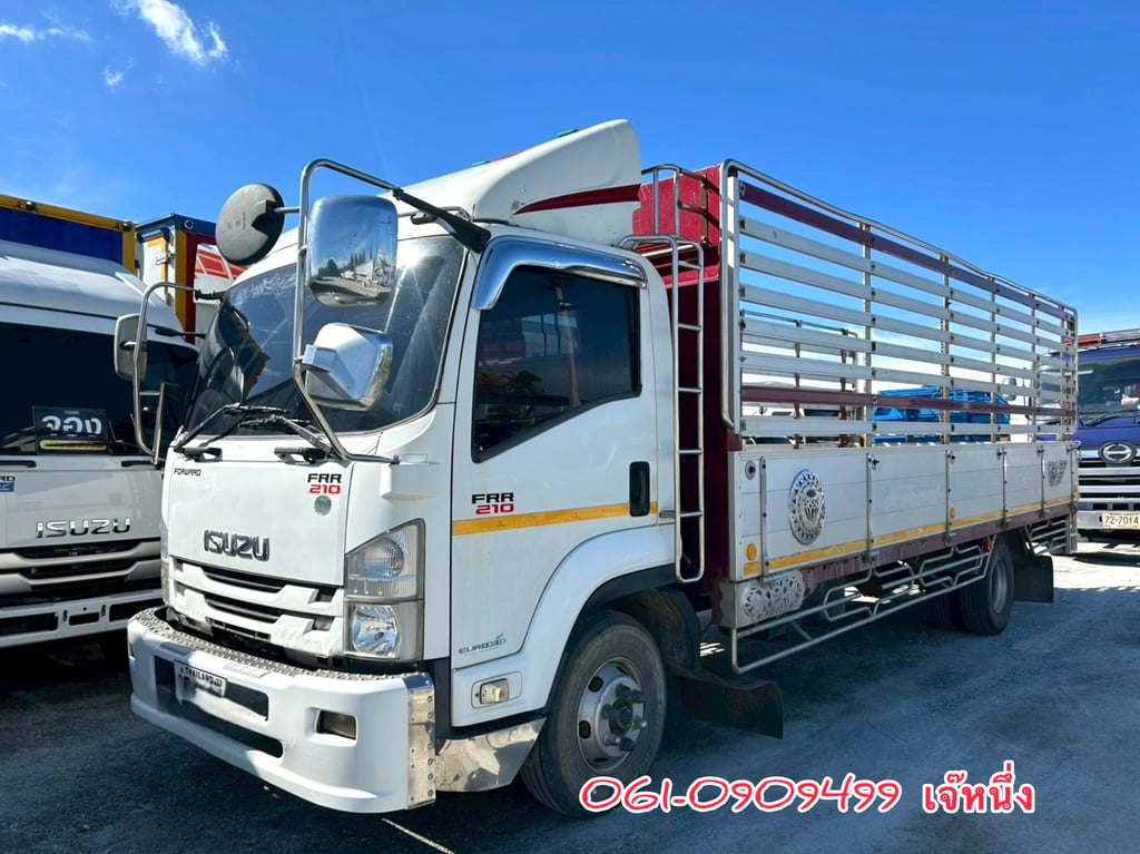 หกล้อกระบะคอก Isuzu Frr  210 แรงม้า ปี 62 (3202)