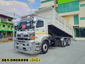 สิบล้อดั้มพ์ HINO FM1A 344 แรง ปี 2565 (2753) สิบล้อดั้มพ์ HINO FM1A 344 แรง ปี 2565 (2753)