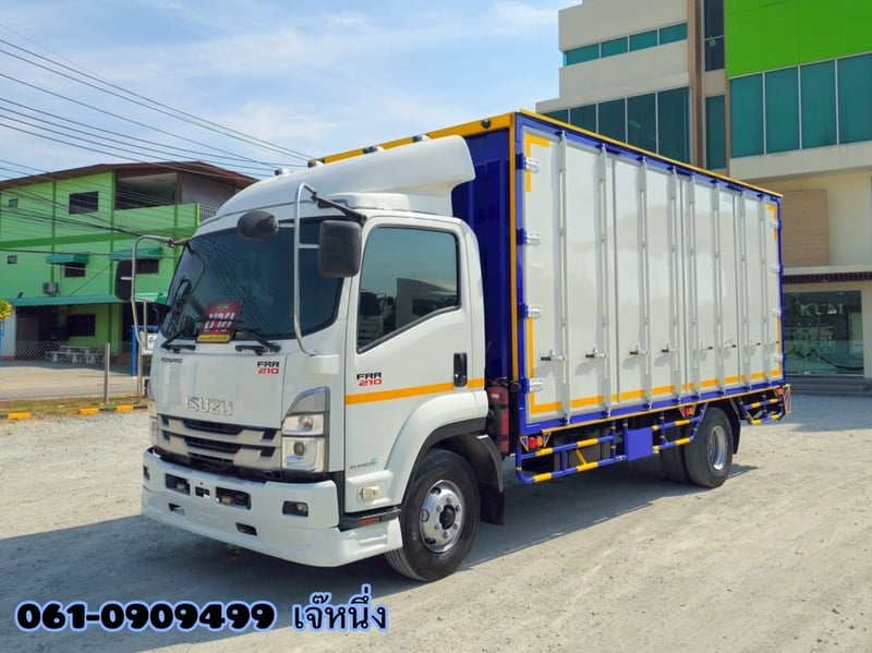 🔥ลดกระหน่ำ ต่ำกว่าทุน 🔥  หกล้อตู้ทึบ ISUZU FRR 210 แรงม้า ปี 2566 (8215)