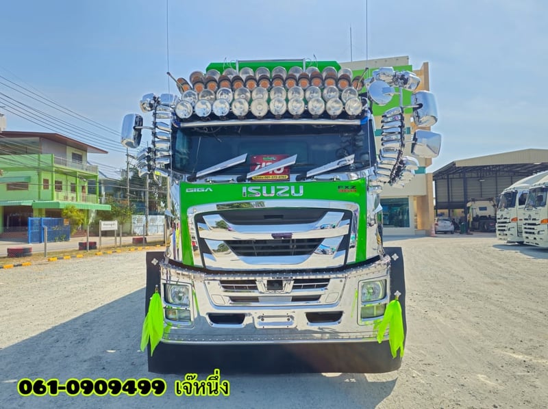 สิบล้อดั้มพ์พ่วง Isuzu Fxz  360 แรงม้า ปี 2565 (2868)