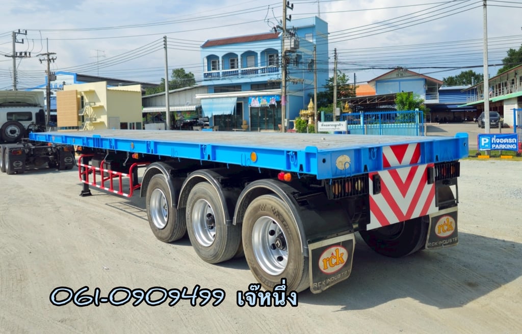 หางพื้นเรียบสามเพลา อู่ RCK ปี 2561 (4437)