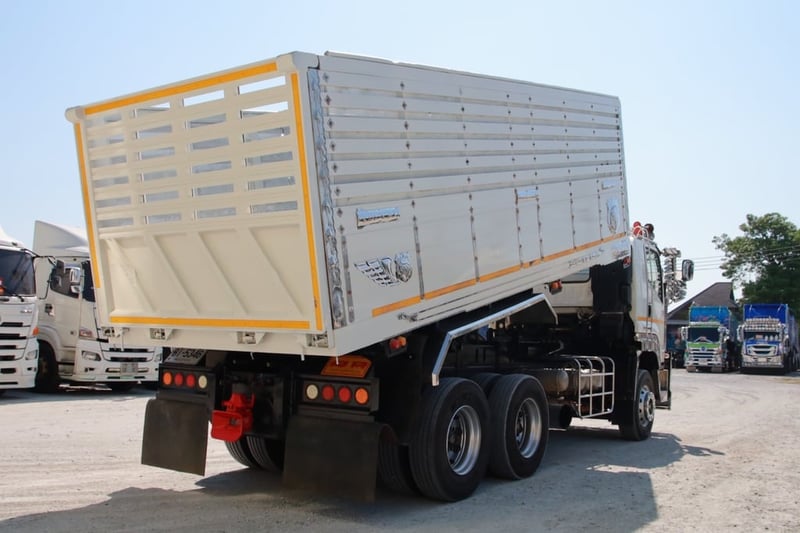 🔥 ขายตัด! ใครช้าคือพลาด ☎️สนใจโทร. 061-0909499  👉สิบล้อดั้มพ์ ISUZU FXZ 360 แรงม้า ปี 2565 (5346)